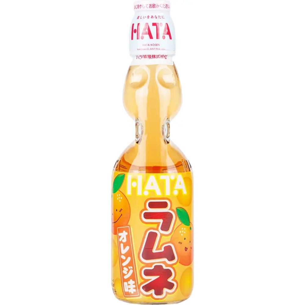 Hatakosen Ramune soda u boci od naranče, 200 ml