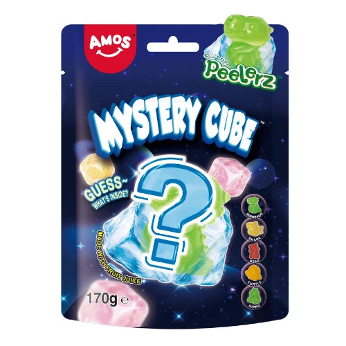 Amos Peelerz misterijska kocka 170 g, vrećica s logotipom i slikom kocke